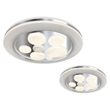LED Stmívatelné stropní svítidlo BUBBLES LED/48W/230V + dálkové ovládání