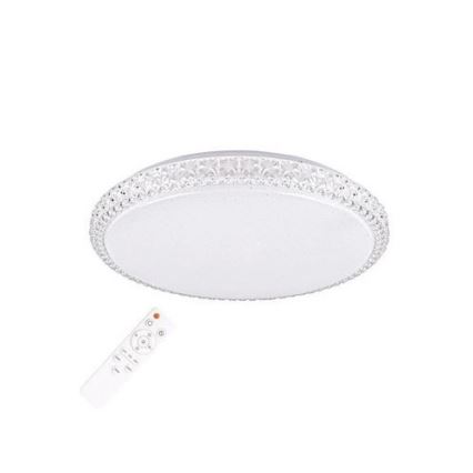 LED Stmívatelné stropní svítidlo CRUZ LED/40W/230V 2000lm + dálkové ovládání 