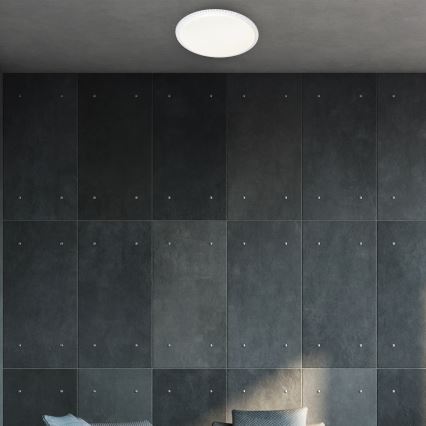 LED Stmívatelné stropní svítidlo CRUZ s dálkovým ovladačem LED/66W/230V 3300lm