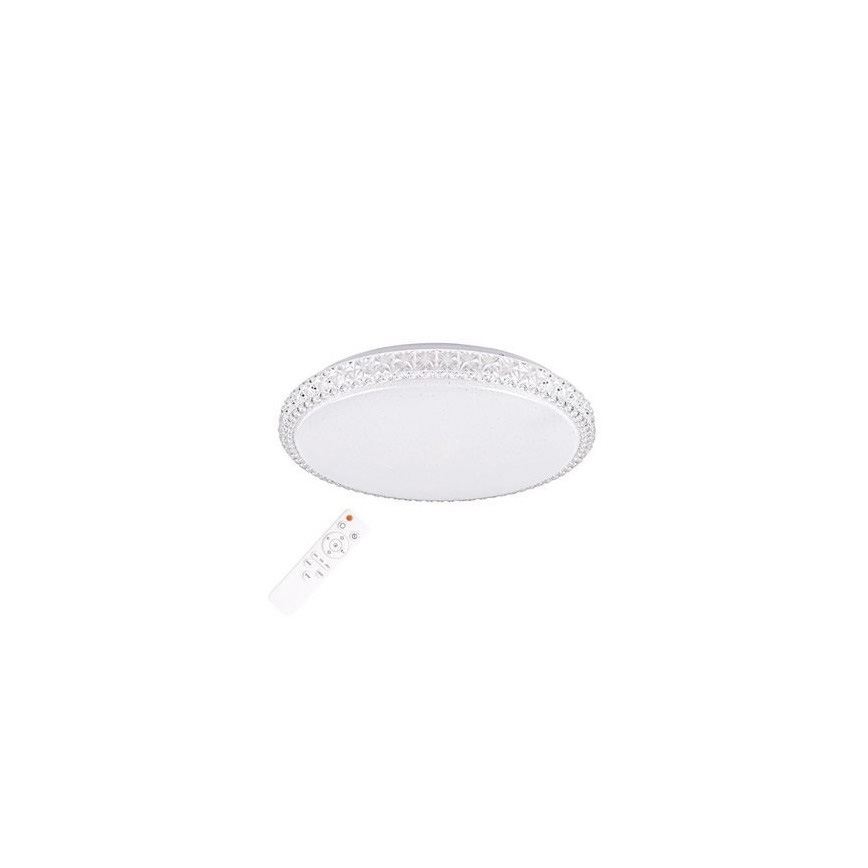 LED Stmívatelné stropní svítidlo CRUZ s dálkovým ovladačem LED/66W/230V 3300lm