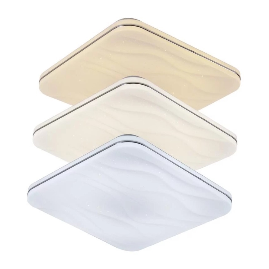 LED Stmívatelné stropní svítidlo DESERT na dálkové ovládání LED/72W/230V