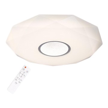 LED Stmívatelné stropní svítidlo DIAMOND LED/120W/230V 3000-6500K + dálkové ovládání