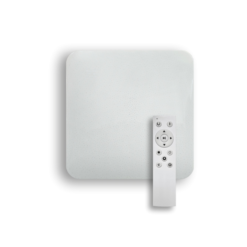LED Stmívatelné stropní svítidlo FLORA LED/36W/230V 2700-6500K 43x43 cm + dálkové ovládání
