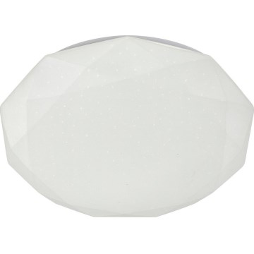 LED Stmívatelné stropní svítidlo HEX LED/72W/230V 3000-6000K pr. 50 cm bílá + dálkové ovládání