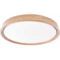 LED Stmívatelné stropní svítidlo ILVI LED/30W/230V 2700-6500K pr. 40 cm béžová + dálkové ovládání