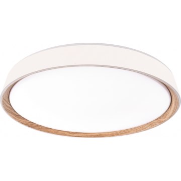 LED Stmívatelné stropní svítidlo ILVI LED/30W/230V 2700-6500K pr. 40 cm bílá/béžová + dálkové ovládání