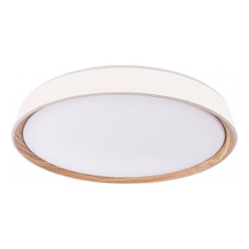 LED Stmívatelné stropní svítidlo ILVI LED/45W/230V 2700-6500K pr. 50 cm bílá/béžová + dálkové ovládání