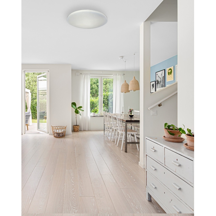 LED Stmívatelné stropní svítidlo IPOLY LED/60W/230V 2700-6500K pr. 58 cm + dálkové ovládání