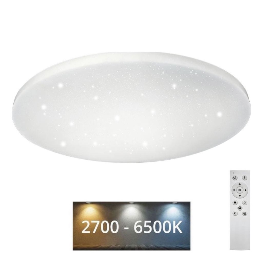 LED Stmívatelné stropní svítidlo IPOLY LED/60W/230V 2700-6500K pr. 58 cm + dálkové ovládání