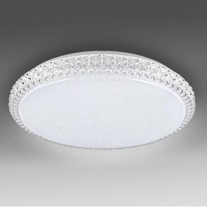 LED Stmívatelné stropní svítidlo IRINA LED/24W/230V s dálkovým ovladačem