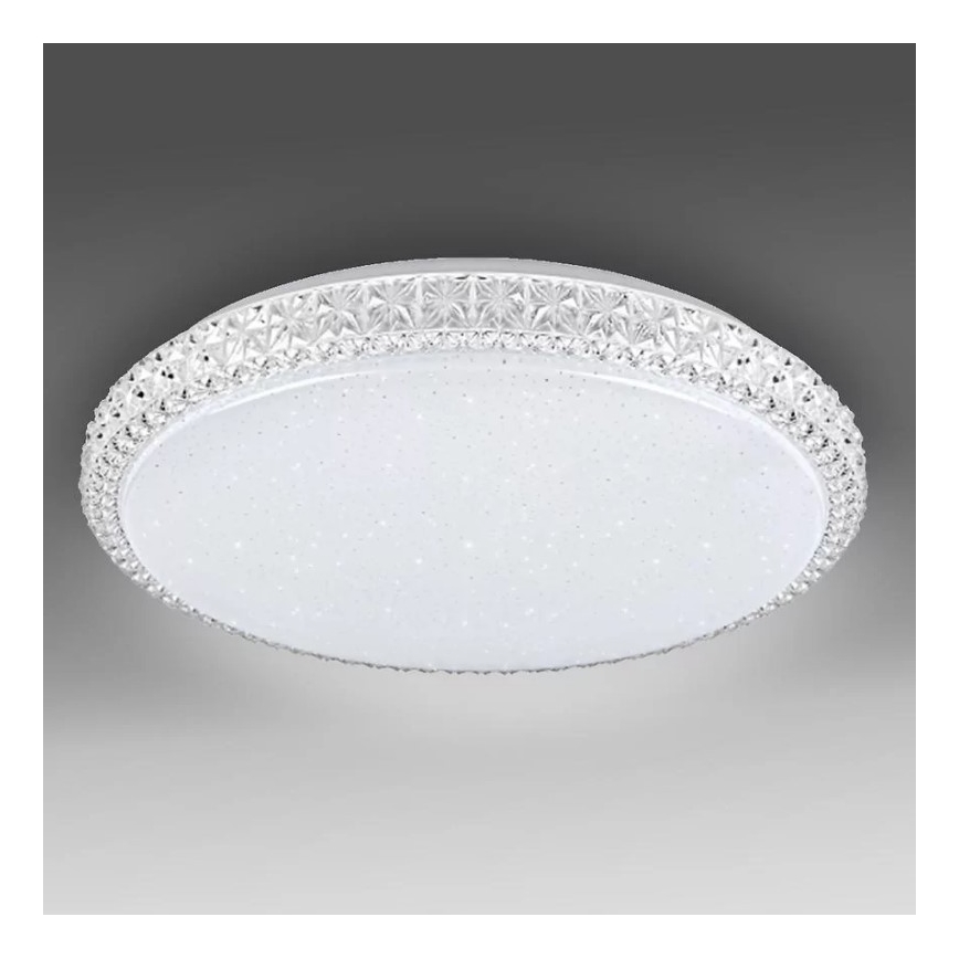 LED Stmívatelné stropní svítidlo IRINA LED/24W/230V s dálkovým ovladačem