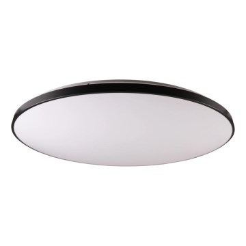 LED Stmívatelné stropní svítidlo KERN LED/100W/230V 3000/4000/6000K pr. 100 cm černá + dálkové ovládání