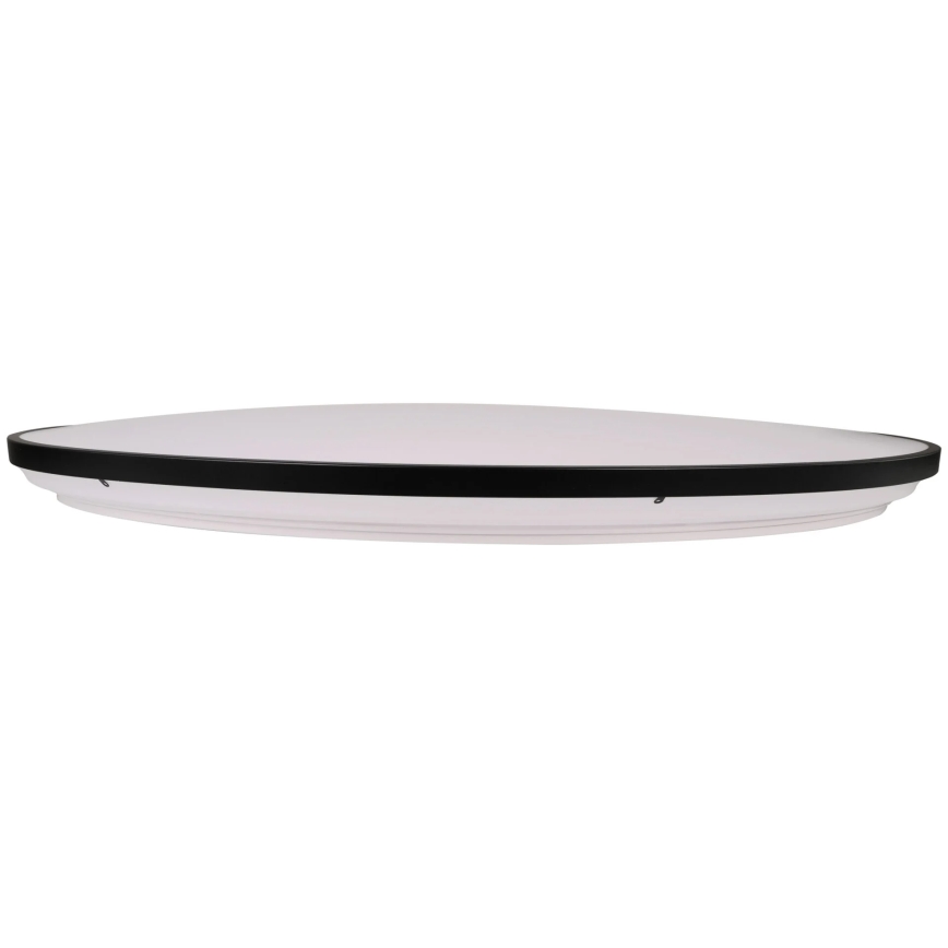 LED Stmívatelné stropní svítidlo KERN LED/100W/230V 3000/4000/6000K pr. 100 cm černá + dálkové ovládání