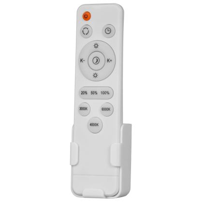 LED Stmívatelné stropní svítidlo KERN LED/100W/230V 3000/4000/6000K pr. 100 cm černá + dálkové ovládání