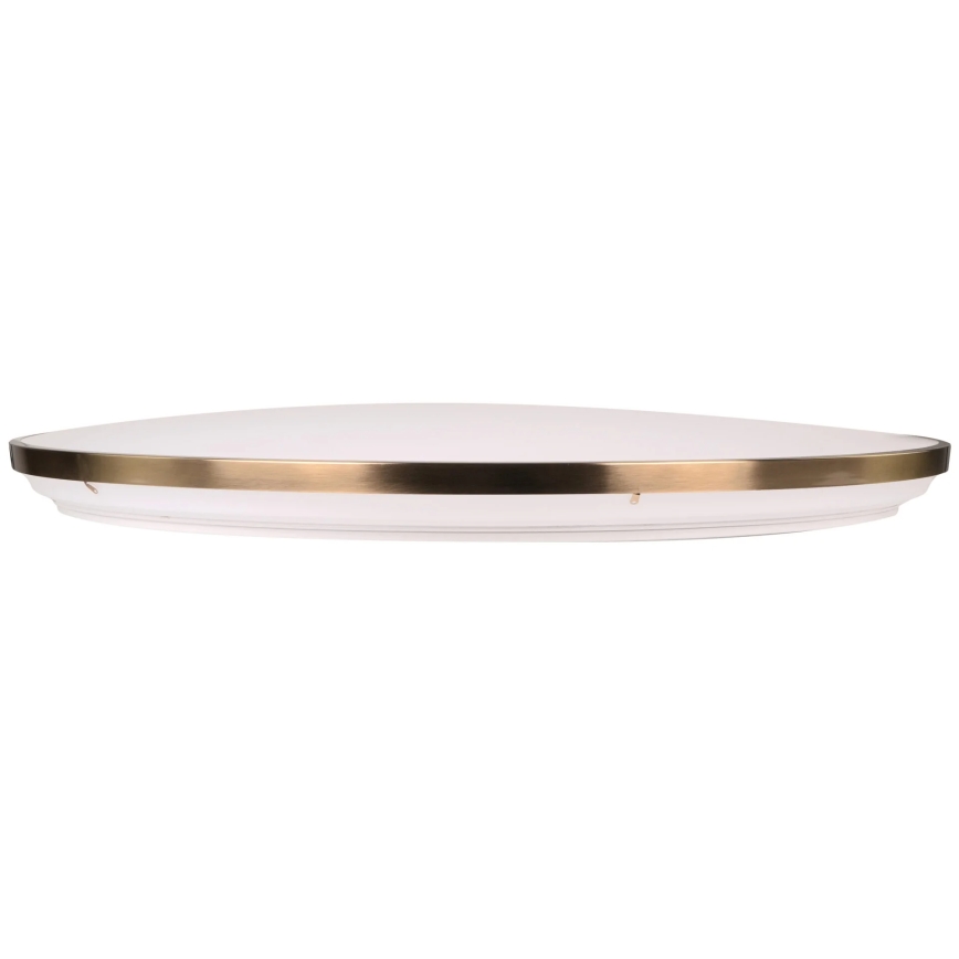 LED Stmívatelné stropní svítidlo KERN LED/80W/230V 3000/4000/6000K pr. 80 cm zlatá + dálkové ovládání