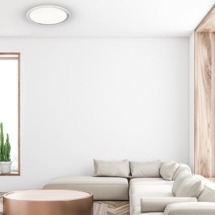 LED Stmívatelné stropní svítidlo LAYLA s dálkovým ovladačem LED/66W/230V