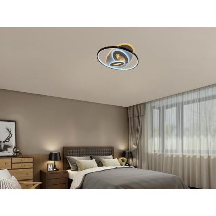 LED Stmívatelné stropní svítidlo LED/105W/230V 3000-6500K + dálkové ovládání