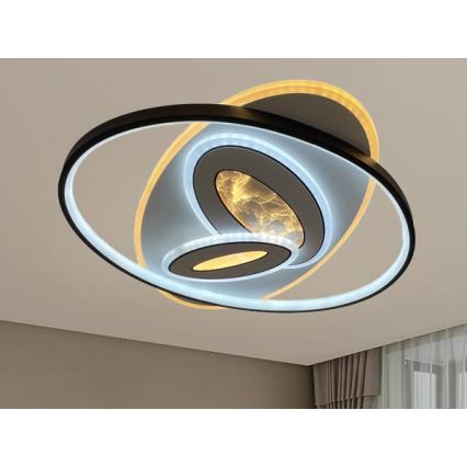 LED Stmívatelné stropní svítidlo LED/105W/230V 3000-6500K + dálkové ovládání