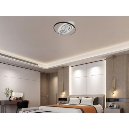 LED Stmívatelné stropní svítidlo LED/105W/230V 3000-6500K + dálkové ovládání