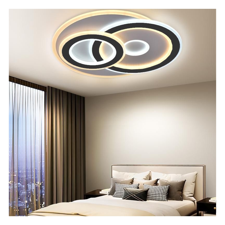 LED Stmívatelné stropní svítidlo LED/105W/230V 3000-6500K + dálkové ovládání