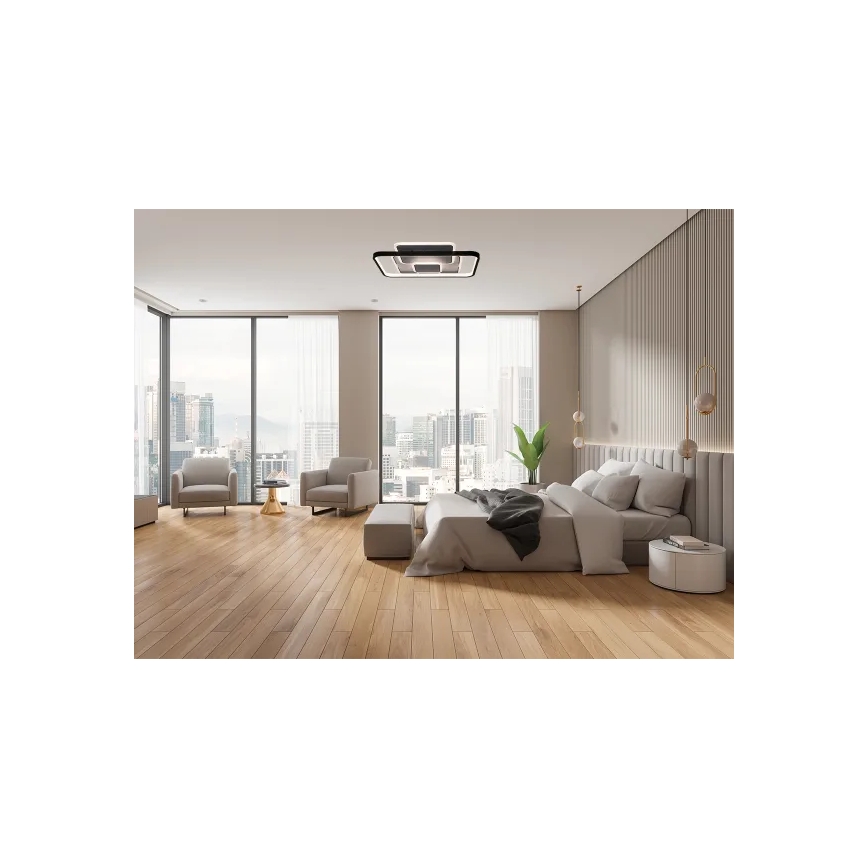 LED Stmívatelné stropní svítidlo LED/110W/230V 3000-6500K bílá + dálkové ovládání