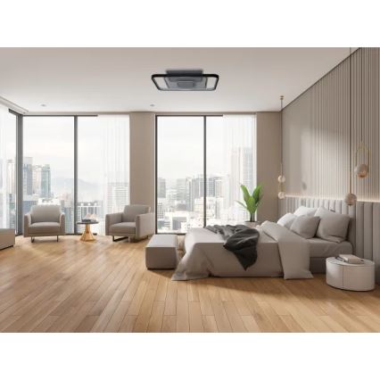 LED Stmívatelné stropní svítidlo LED/110W/230V 3000-6500K bílá + dálkové ovládání