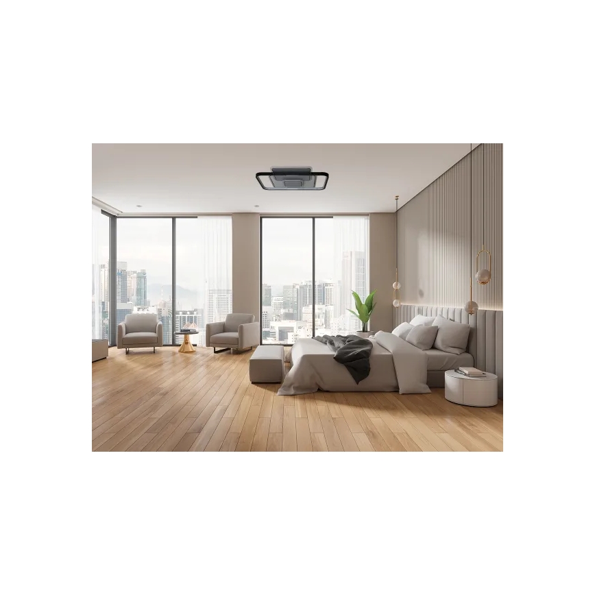 LED Stmívatelné stropní svítidlo LED/110W/230V 3000-6500K bílá + dálkové ovládání