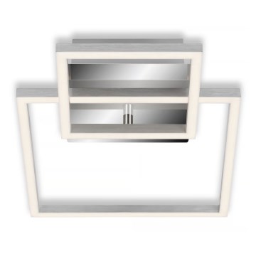 LED Stmívatelné stropní svítidlo LED/12W/230V 3000K matný chrom