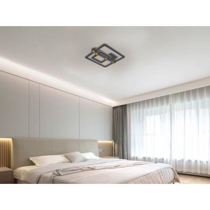 LED Stmívatelné stropní svítidlo LED/140W/230V 3000-6500K + dálkové ovládání