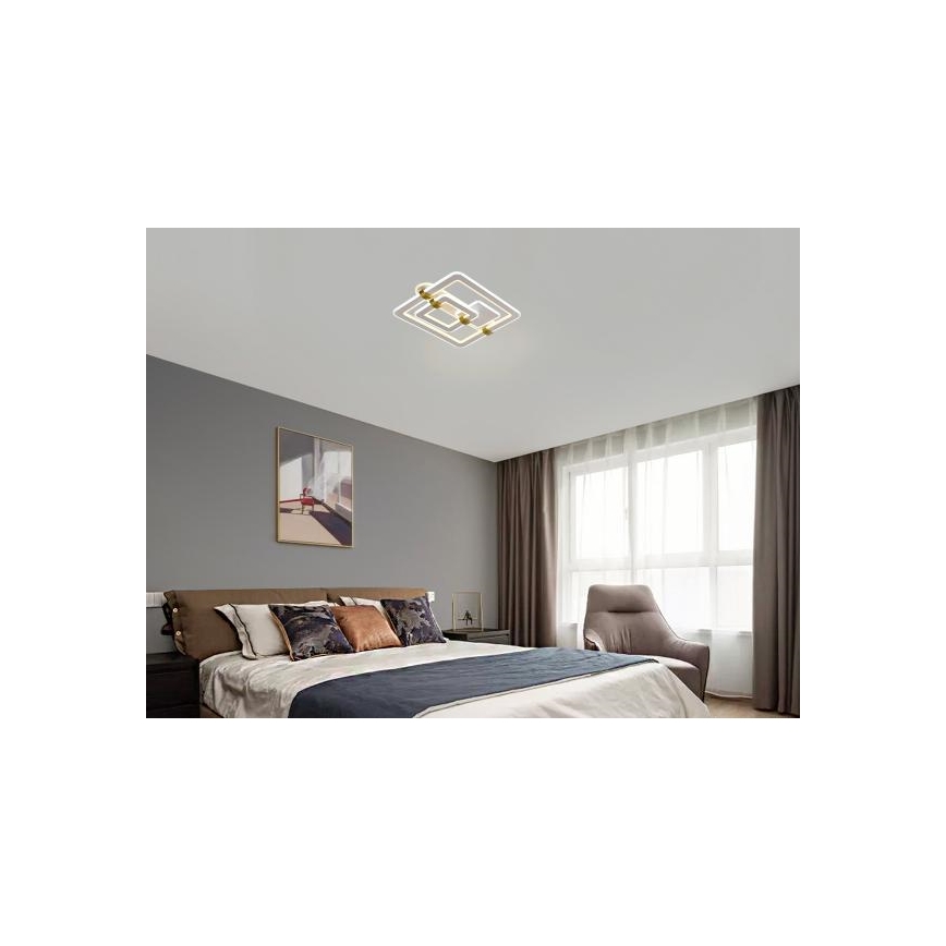 LED Stmívatelné stropní svítidlo LED/140W/230V 3000-6500K + dálkové ovládání