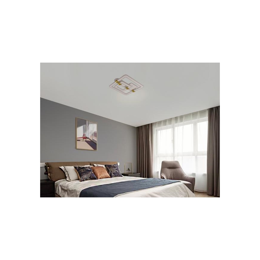 LED Stmívatelné stropní svítidlo LED/140W/230V 3000-6500K + dálkové ovládání