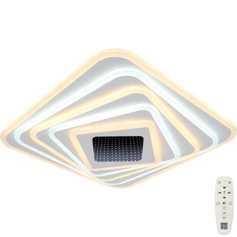 LED Stmívatelné stropní svítidlo LED/150W/230V 3000-6500K 51x51 cm + dálkové ovládání