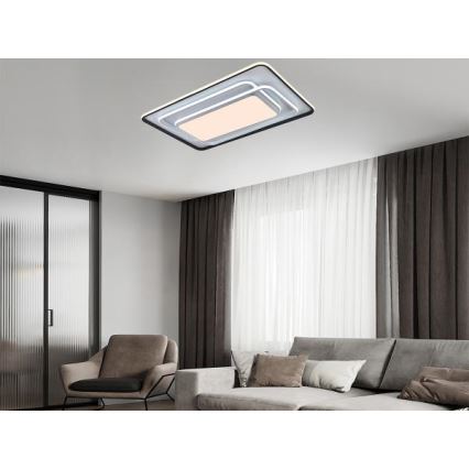 LED Stmívatelné stropní svítidlo LED/220W/230V 3000-6500K + dálkové ovládání