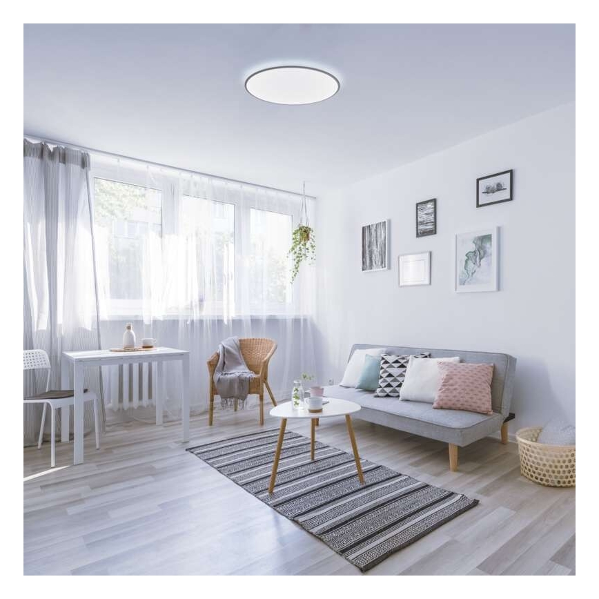 LED Stmívatelné stropní svítidlo LED/24W/230V + dálkové ovládání kulatý 2700K-6500K