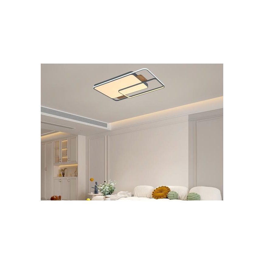 LED Stmívatelné stropní svítidlo LED/280W/230V 3000-6500K + dálkové ovládání