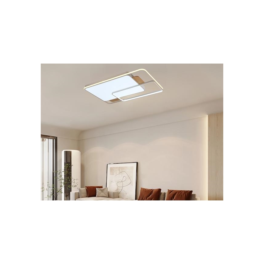 LED Stmívatelné stropní svítidlo LED/280W/230V 3000-6500K + dálkové ovládání