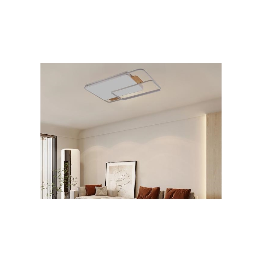 LED Stmívatelné stropní svítidlo LED/280W/230V 3000-6500K + dálkové ovládání