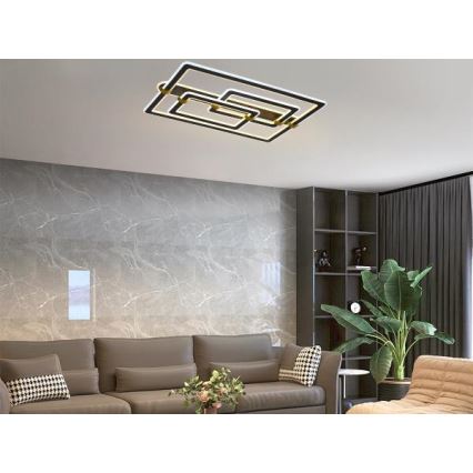 LED Stmívatelné stropní svítidlo LED/280W/230V 3000-6500K + dálkové ovládání