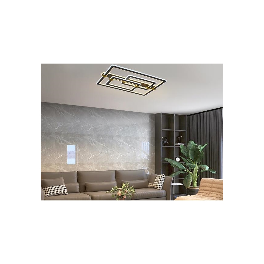 LED Stmívatelné stropní svítidlo LED/280W/230V 3000-6500K + dálkové ovládání