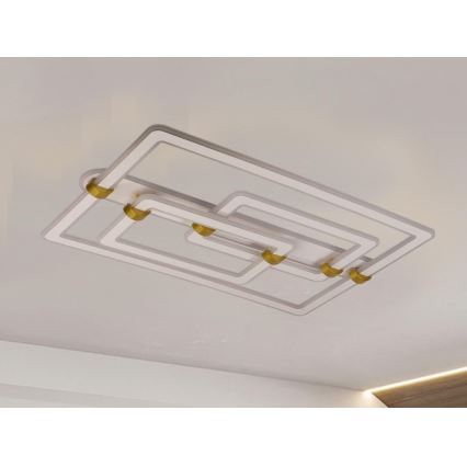 LED Stmívatelné stropní svítidlo LED/280W/230V 3000-6500K + dálkové ovládání