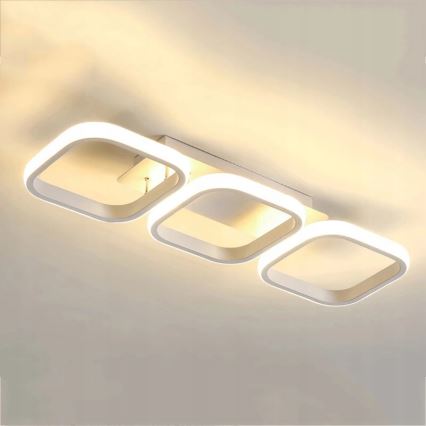 LED Stmívatelné stropní svítidlo LED/33W/230V 3000-6500K bílá Wi-Fi Tuya + dálkové ovládání