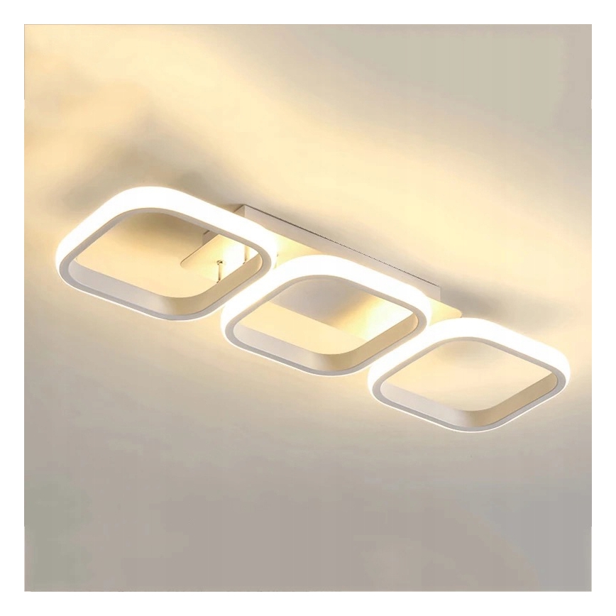 LED Stmívatelné stropní svítidlo LED/33W/230V 3000-6500K bílá Wi-Fi Tuya + dálkové ovládání