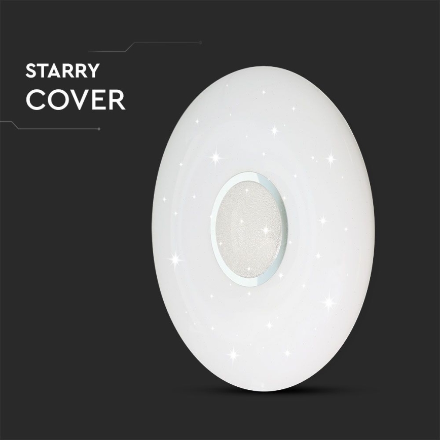 LED Stmívatelné stropní svítidlo LED/40W/230V 3000/4000/6500K pr. 39 cm + dálkové ovládání