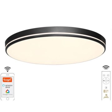 LED Stmívatelné stropní svítidlo LED/48W/230V 2700-6500K Wi-Fi Tuya + dálkové ovládání