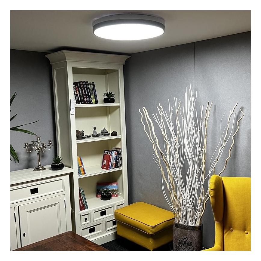 LED Stmívatelné stropní svítidlo LED/48W/230V 2700-6500K Wi-Fi Tuya + dálkové ovládání