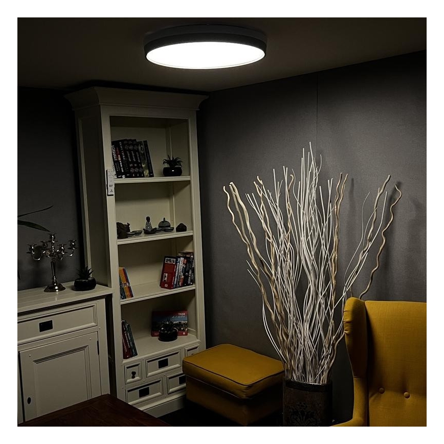 LED Stmívatelné stropní svítidlo LED/48W/230V 2700-6500K Wi-Fi Tuya + dálkové ovládání