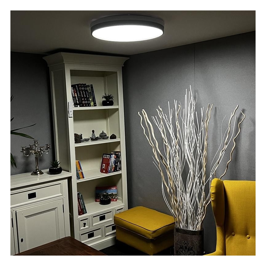 LED Stmívatelné stropní svítidlo LED/48W/230V 2700-6500K Wi-Fi Tuya + dálkové ovládání