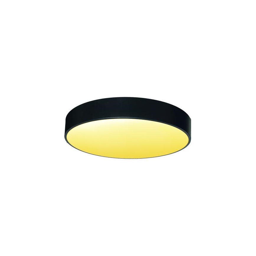LED Stmívatelné stropní svítidlo LED/50W/230V 3000-6500K černá + dálkové ovládání