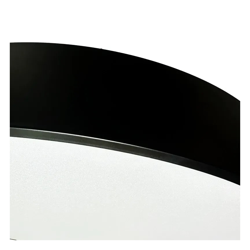 LED Stmívatelné stropní svítidlo LED/50W/230V 3000-6500K černá + dálkové ovládání
