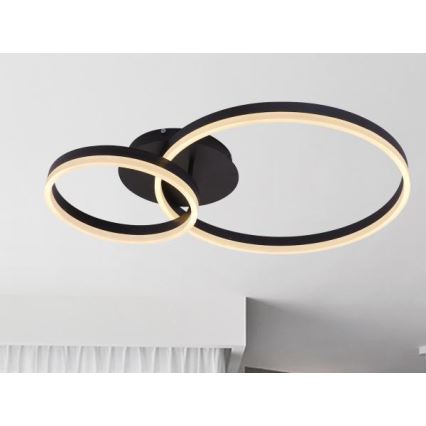 LED Stmívatelné stropní svítidlo LED/55W/230V 3000-6500K + dálkové ovládání